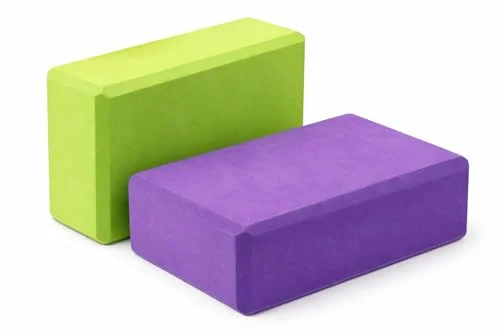 N 2 Yoga Brick tegelstenar Eva Skum Praktisk Träningsblock Miljövänlig 5061053950631