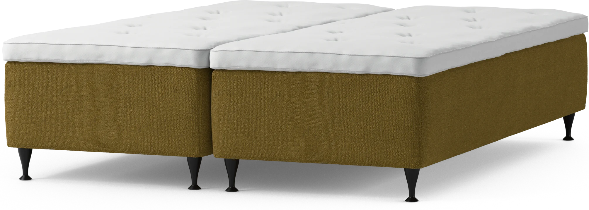 Delux Dream Ramsäng, dubbelsäng med bäddmadrass och sängben 9BYsd
