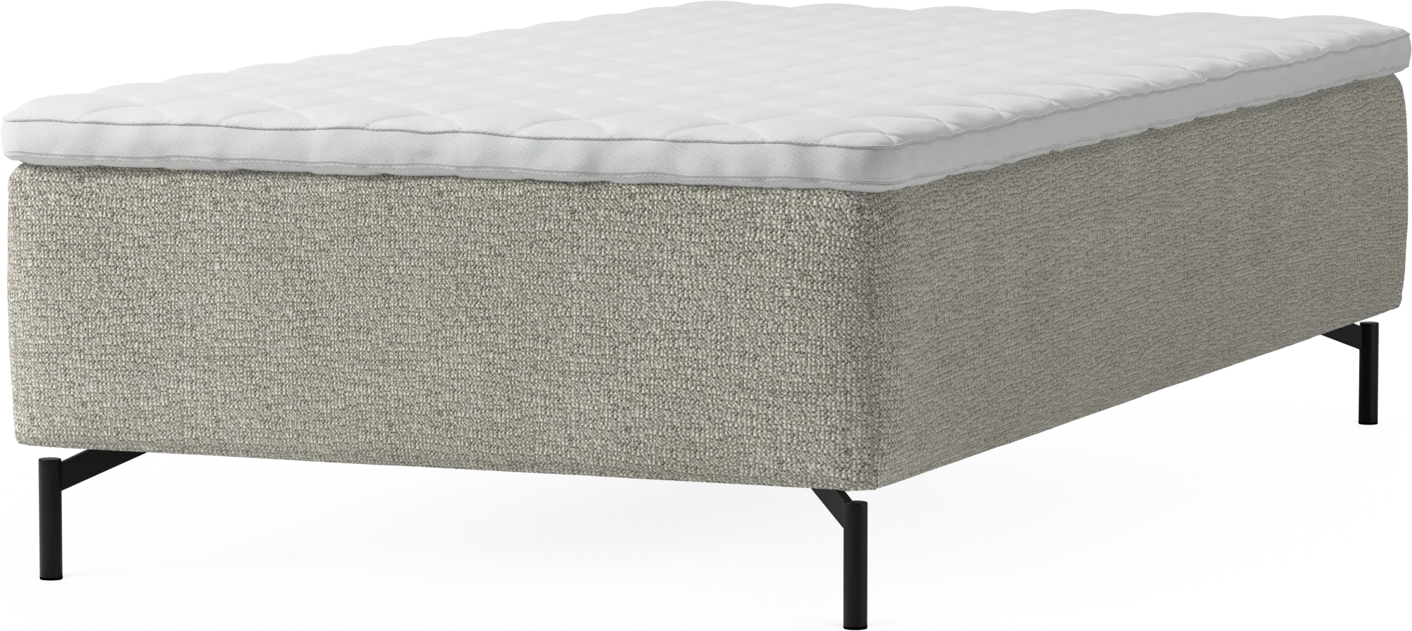 Delux Dream Ramsäng, enkelsäng med bäddmadrass och sängben 4OPXm
