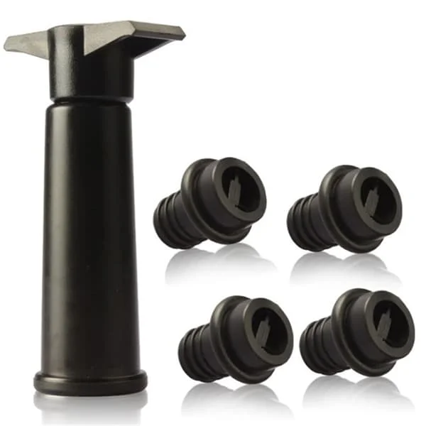 1 pump 4 kapsyler Wine Saver Vakuum vinflaska proppförslutning 7fe938c001