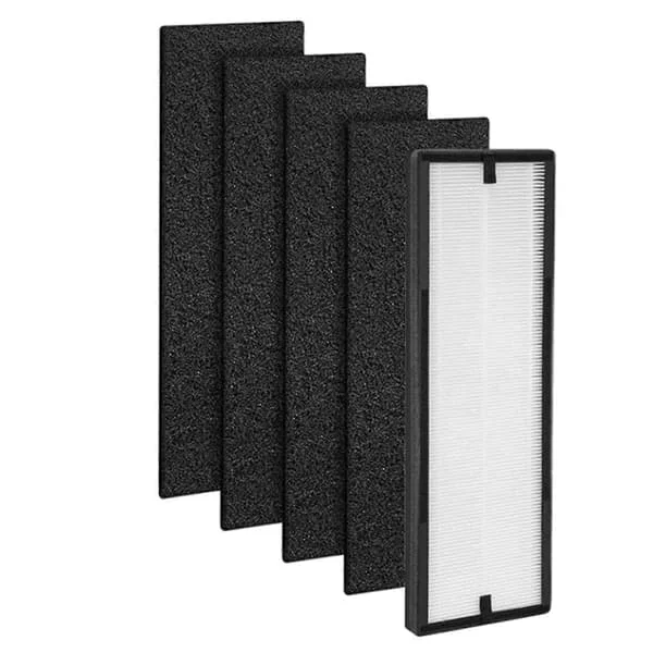 1 NEA-F1 Äkta HEPA Ersättningsfilter + 4 NEA-C1 Aktiva Kolfilter, för Eureka NEA120 & Toshiba S 250815jgycjfg951