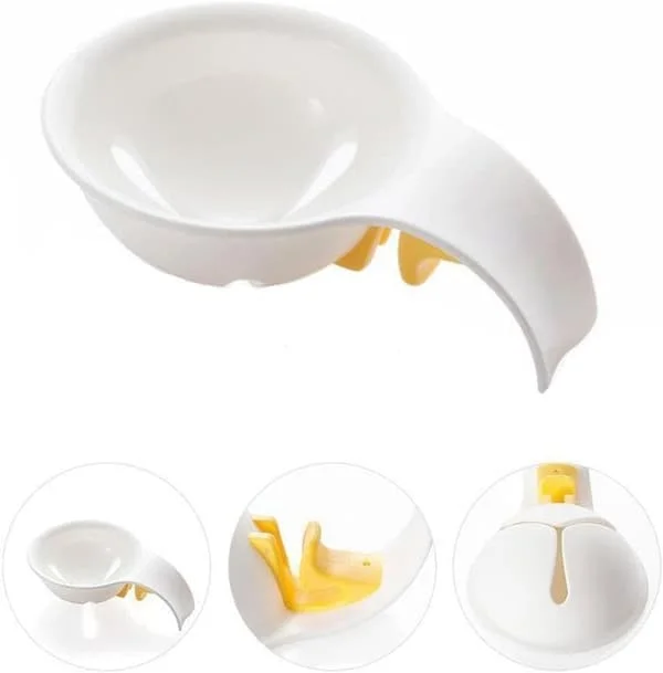 1 st äggulorseparator, Äggseparator för råa ägg, Äggvita och äggulorseparator sil för bakning av kakor, Plastäggse F2-2605FQ2-04908 1 st äggulorseparator, Äggseparator för råa ägg, Äggvita och äggulorseparator sil för bakning av kakor, Plastäggse F2-2605FQ2-04908