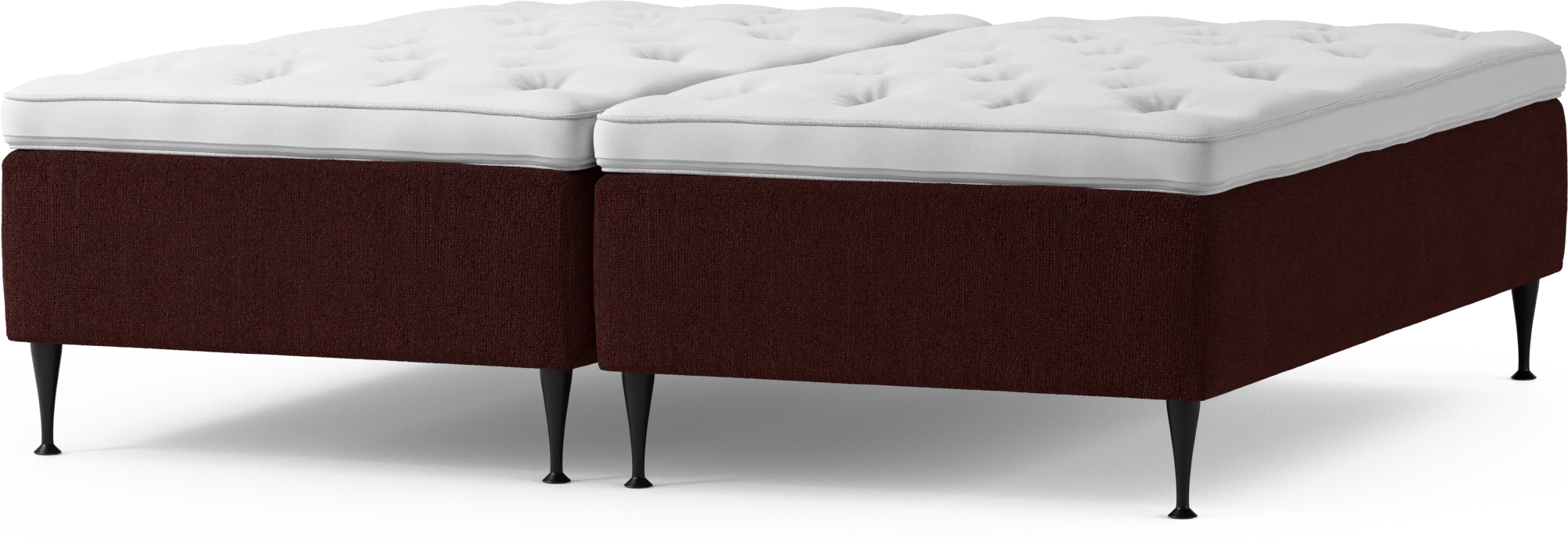Delux Dream Ramsäng, dubbelsäng med bäddmadrass och sängben UJKfe