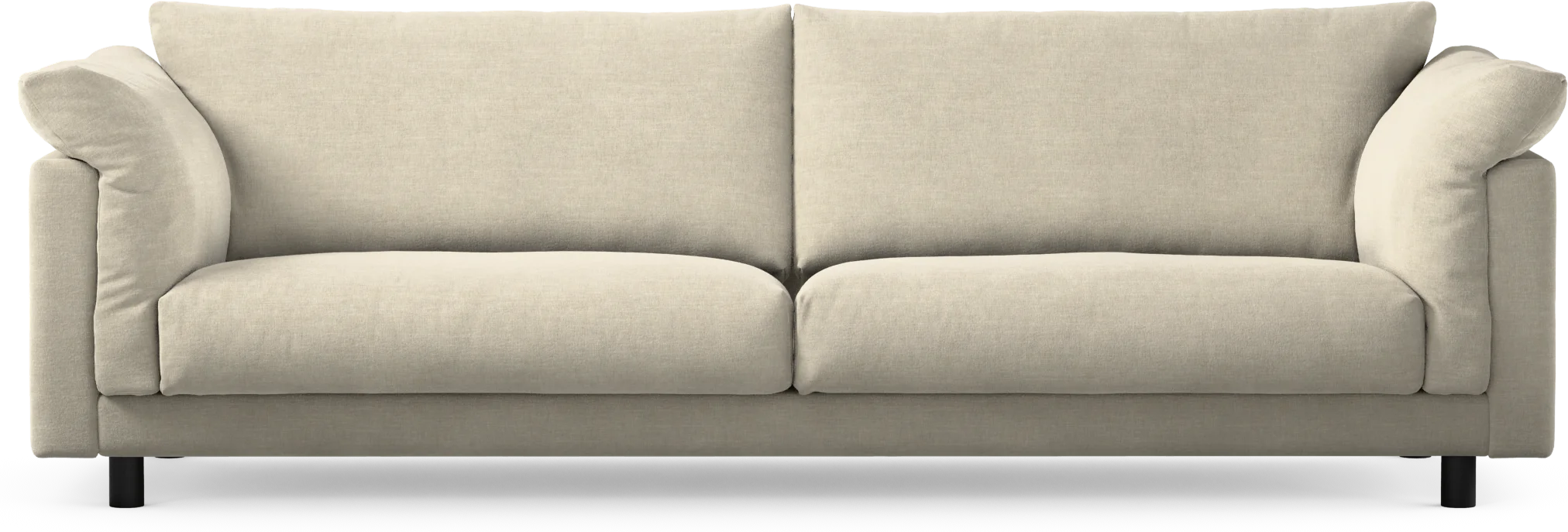 Cherrie 4-sits soffa, fast klädsel V6qi1