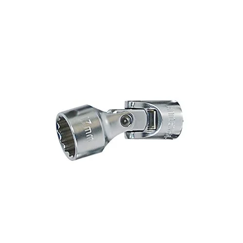 KING TONY Hylsa articulado 3/8" Bi-Hexagonal 13 mm, kontrollerad kraftöverföring för åtdragning och lossning 4710591965232